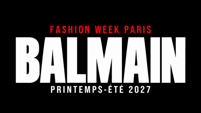 Balmain printemps-été 2027 : Antonin Tron fait souffler un vent rock et sensuel