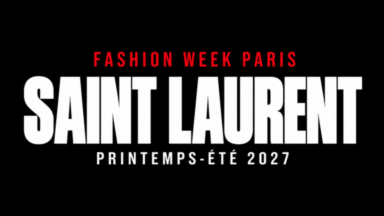 Saint Laurent printemps-été 2027 : l&rsquo;adieu en or d&rsquo;Anthony Vaccarello